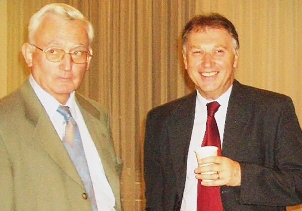 2005: Dr. Prinz mit Mag. Hannes Traxler, damals kfm. GF
