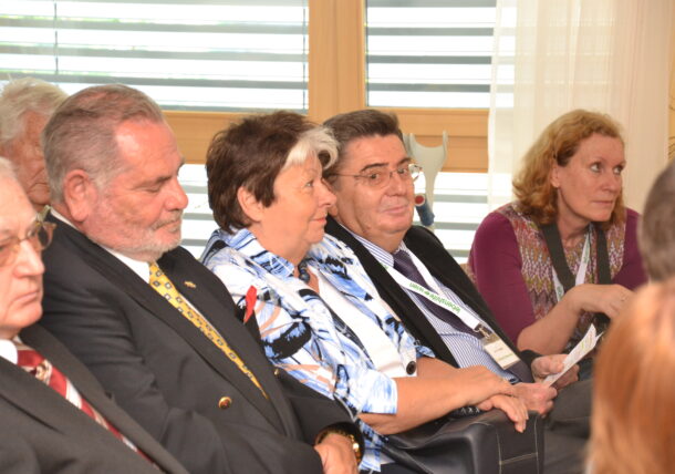 2011: Dr. Prinz mit Hans König, Prof. Erika Stubenvoll und Dr. Walter Eigner zur feierlichen Eröffnung des Seniorenhauses Nauschgasse in 1220 Wien