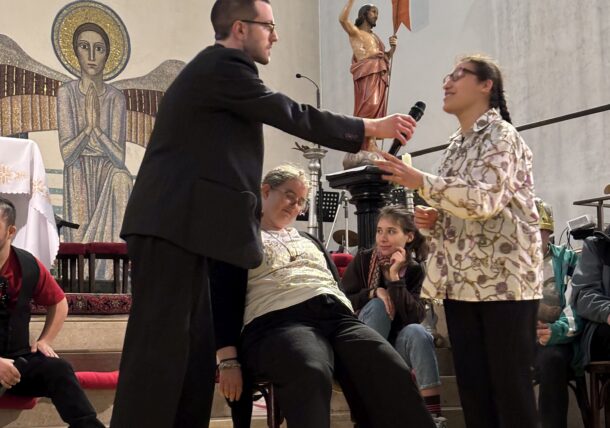 Foto von der Theateraufführung der Theatergruppe Rueppgasse