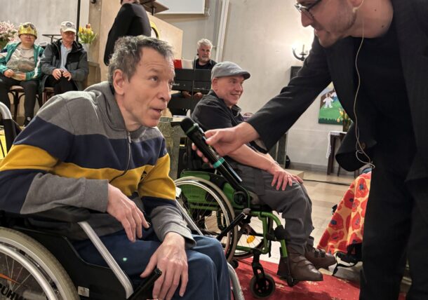 Foto von der Theateraufführung der Theatergruppe Rueppgasse