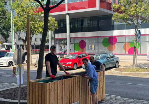 Neue Grätzloase der Lebenshilfe Wien in der Hellwagstraße