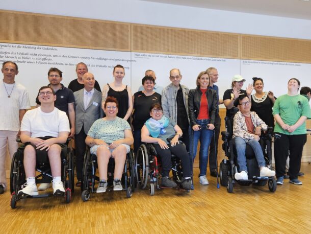 Gruppenfoto des Selbstvertreterbeirats